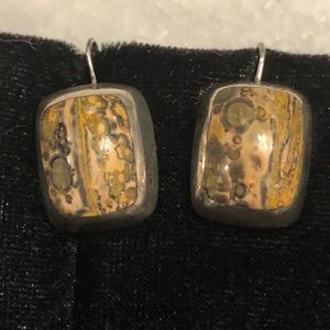 Vintage Mexico sterling earrings